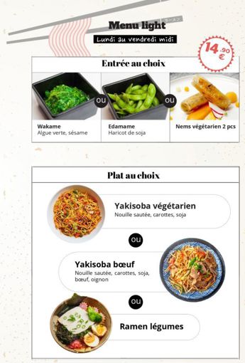Image de Menu light